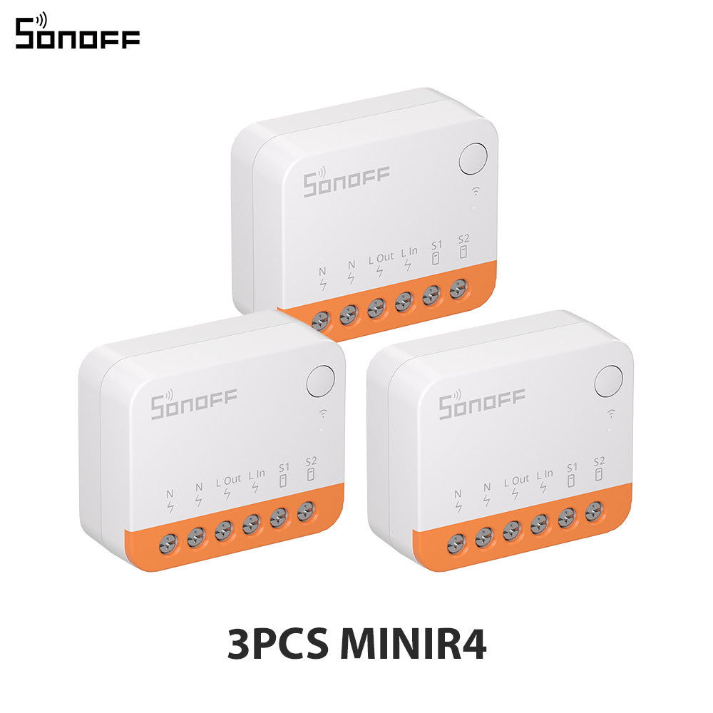 SONOFF MINIR4 Wi-Fi Smart Switch 10A Mini Smart Home Relay Module