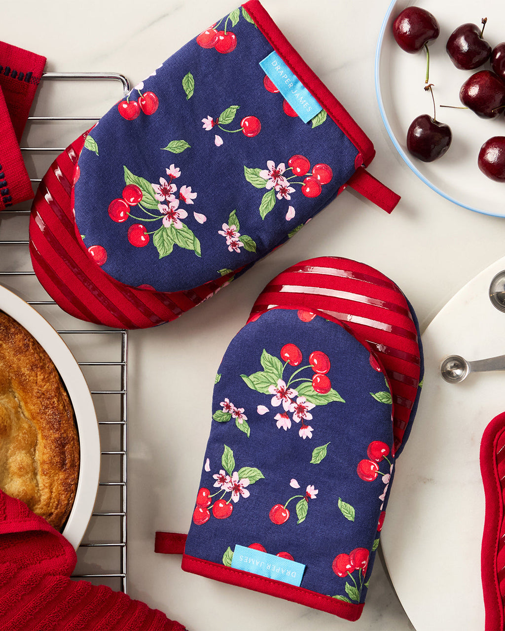 Cherry Blossom Silicone Mini Mitt Set