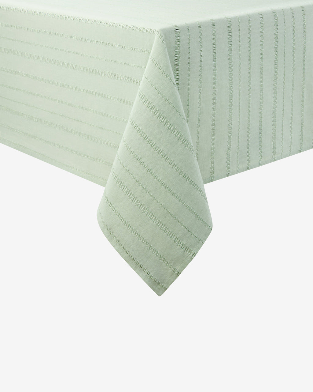 Woven Tablecloth in Sage Green