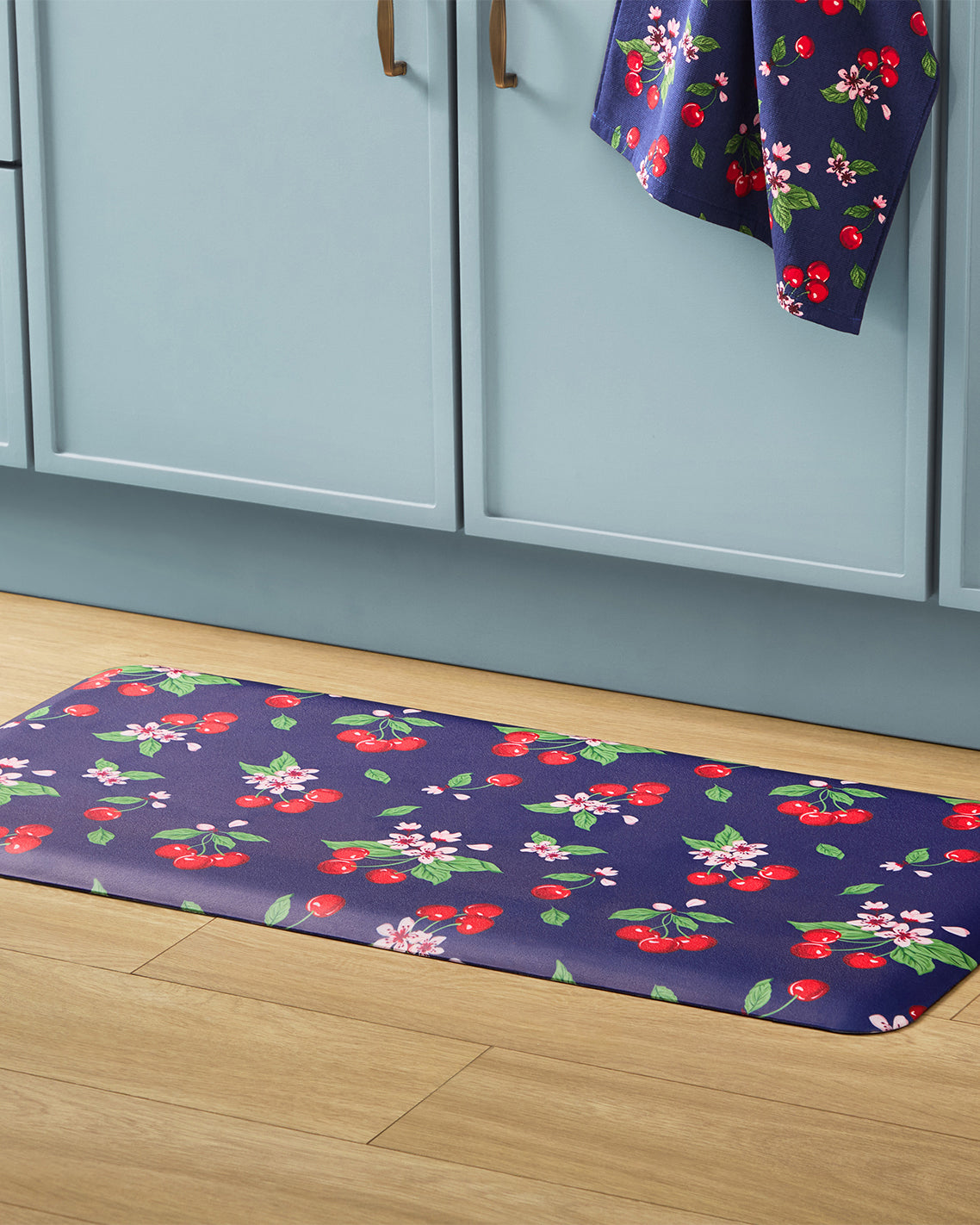 Cherry Blossom Kitchen Mat