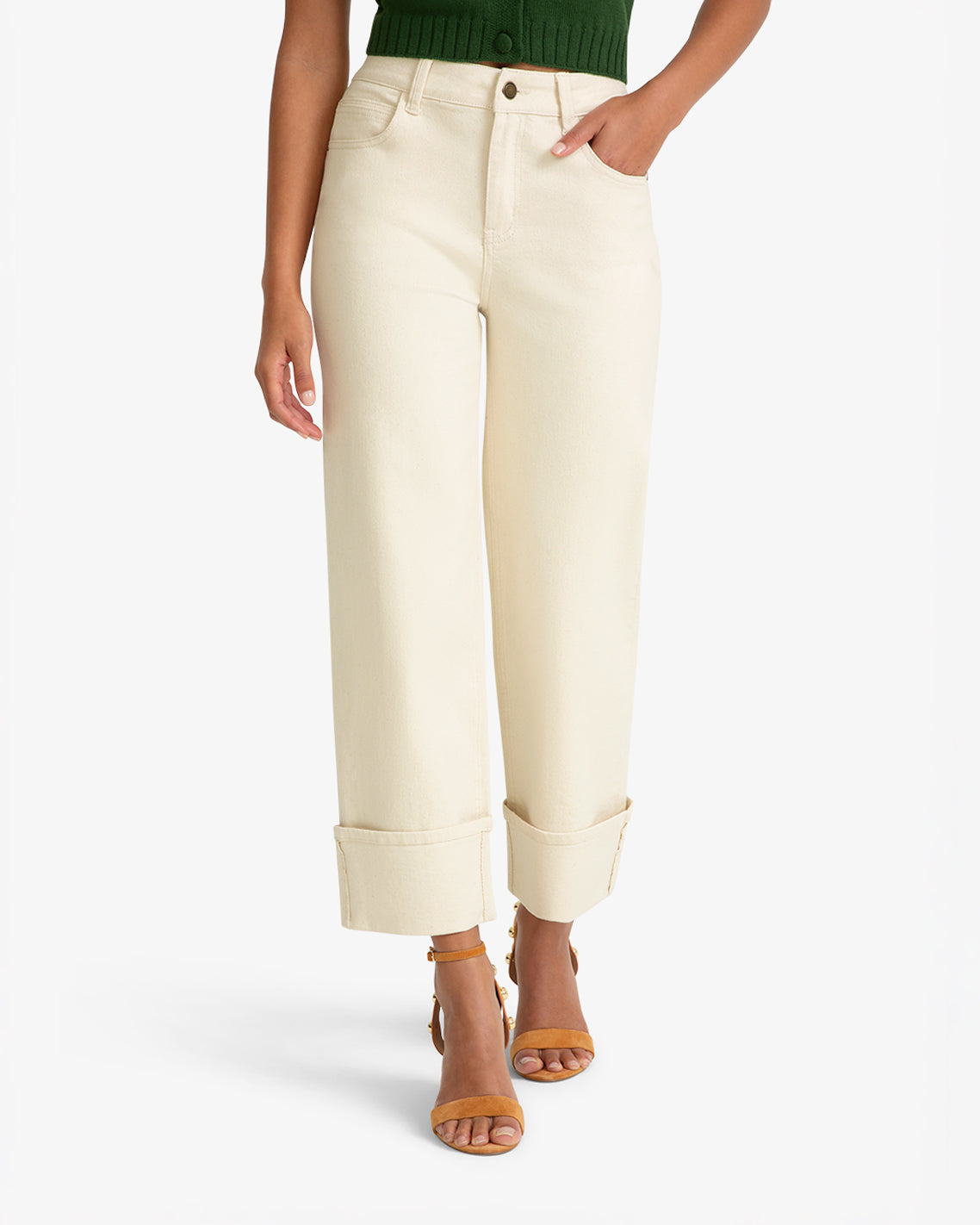 Cuffed Bottom Pant