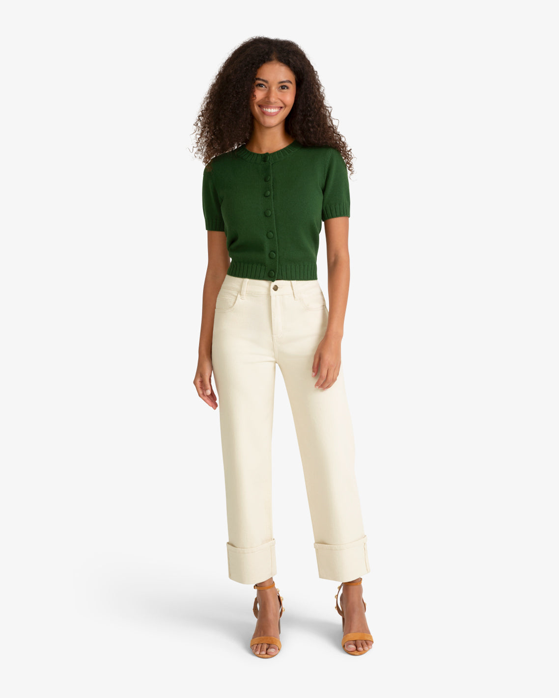 Cuffed Bottom Pant