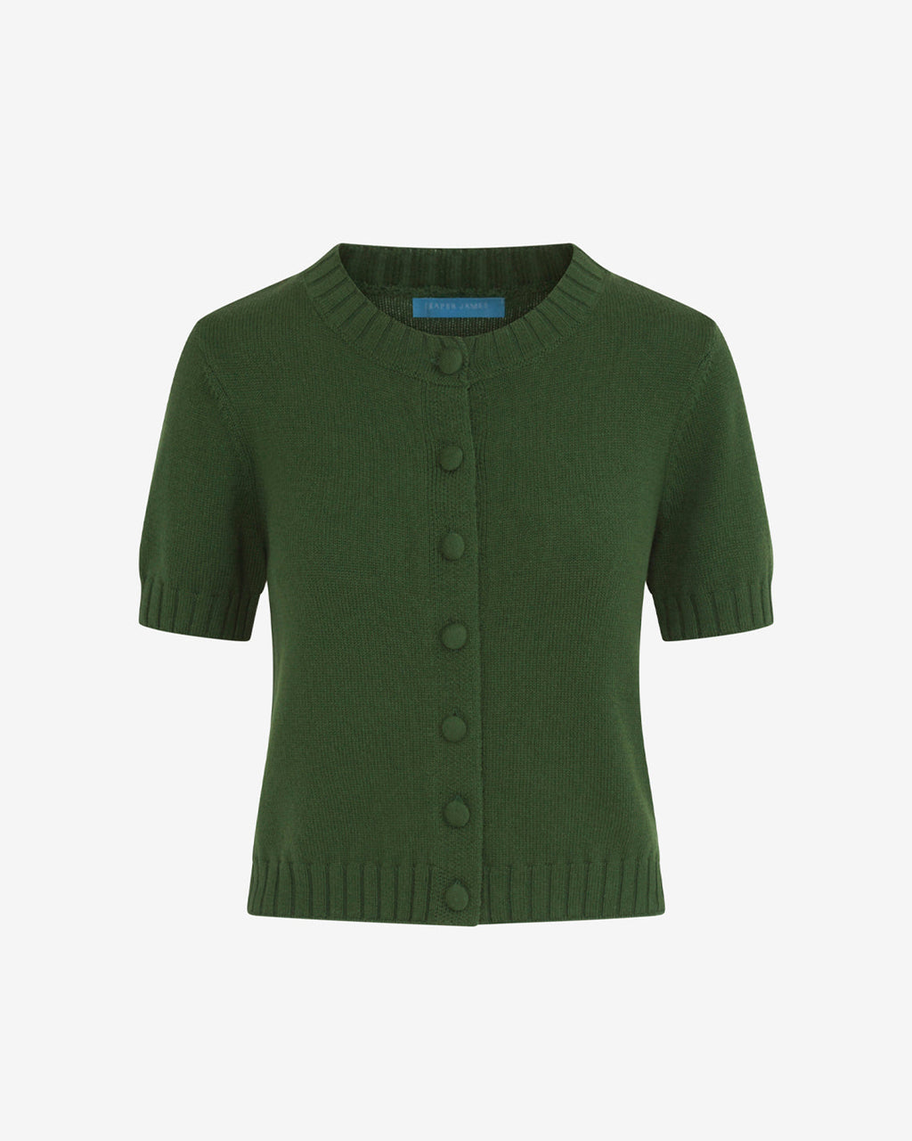 Short Sleeve Puff Sleeve Cardigan