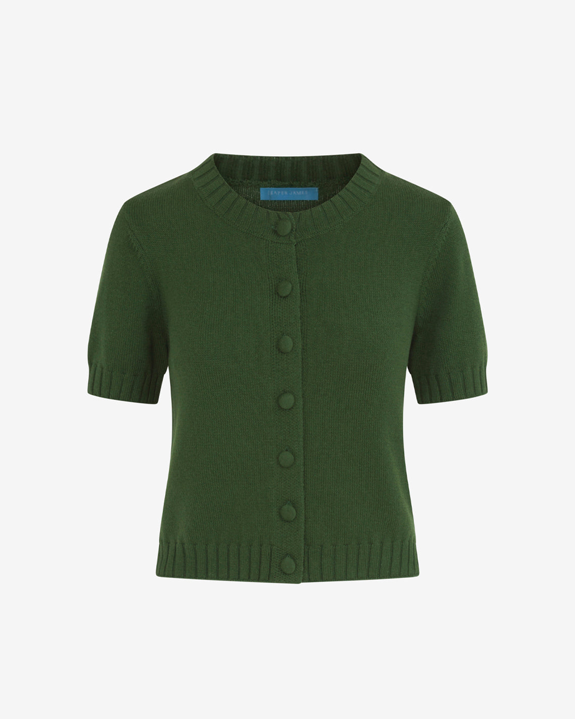 Short Sleeve Puff Sleeve Cardigan